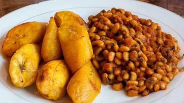 Beans with Plantain